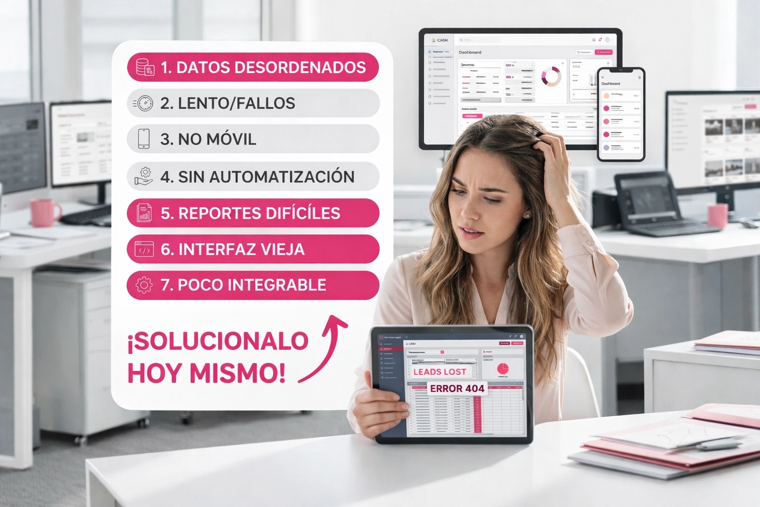 7 señales de que tu CRM inmobiliario se ha quedado antiguo (y cómo solucionarlo hoy mismo)