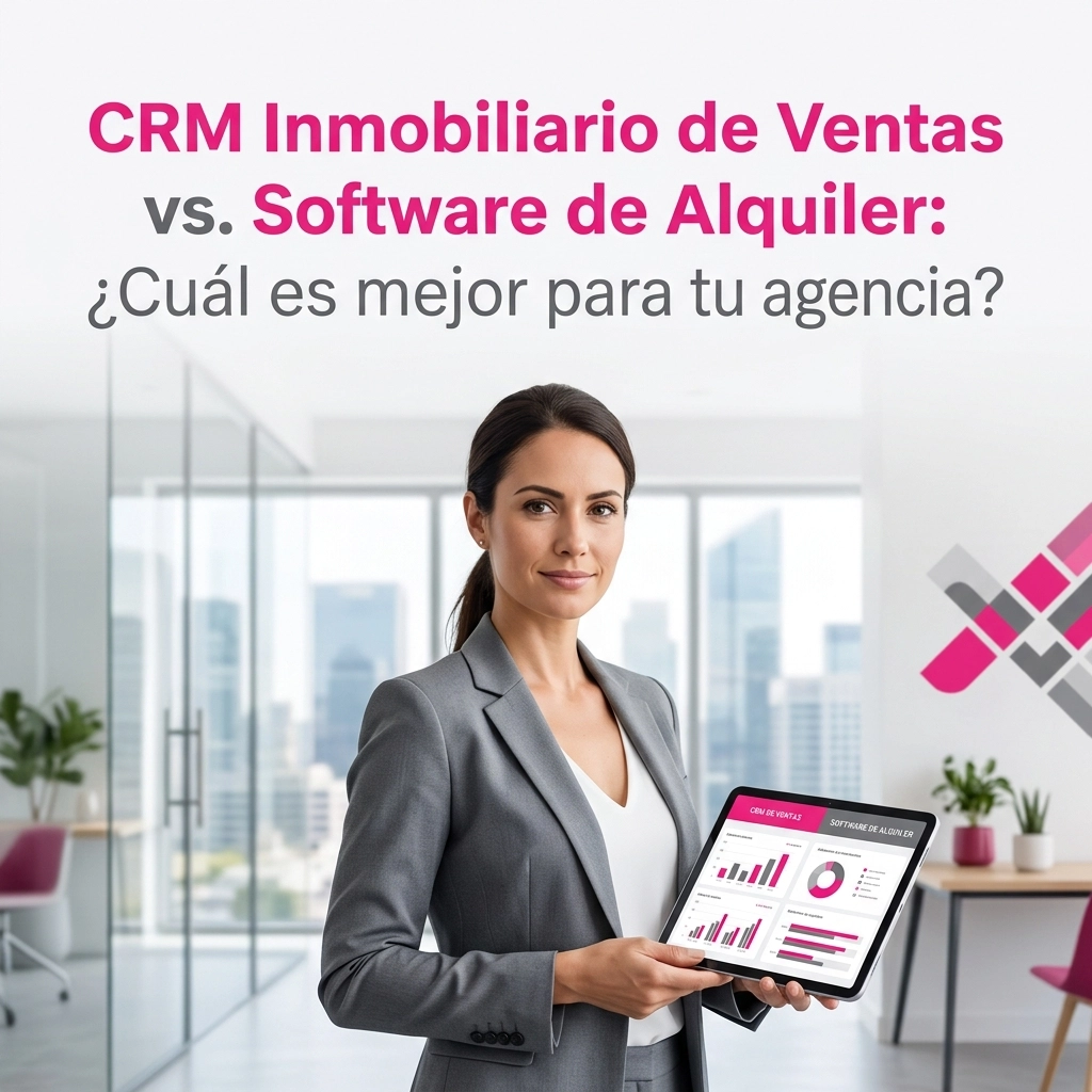 CRM Inmobiliario de Ventas vs. Software de Alquiler: ¿Cuál es mejor para tu agencia?