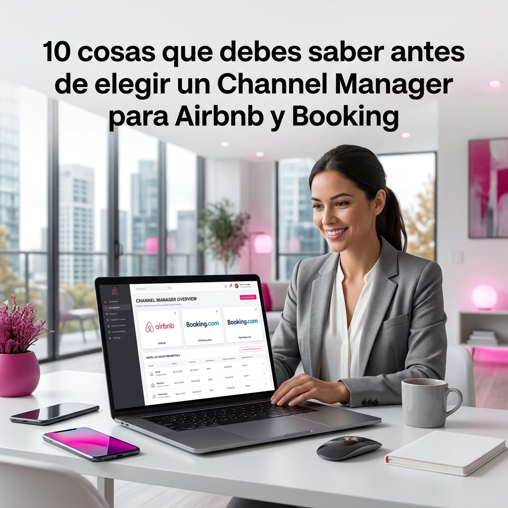 10 cosas que debes saber antes de elegir un Channel Manager para Airbnb y Booking