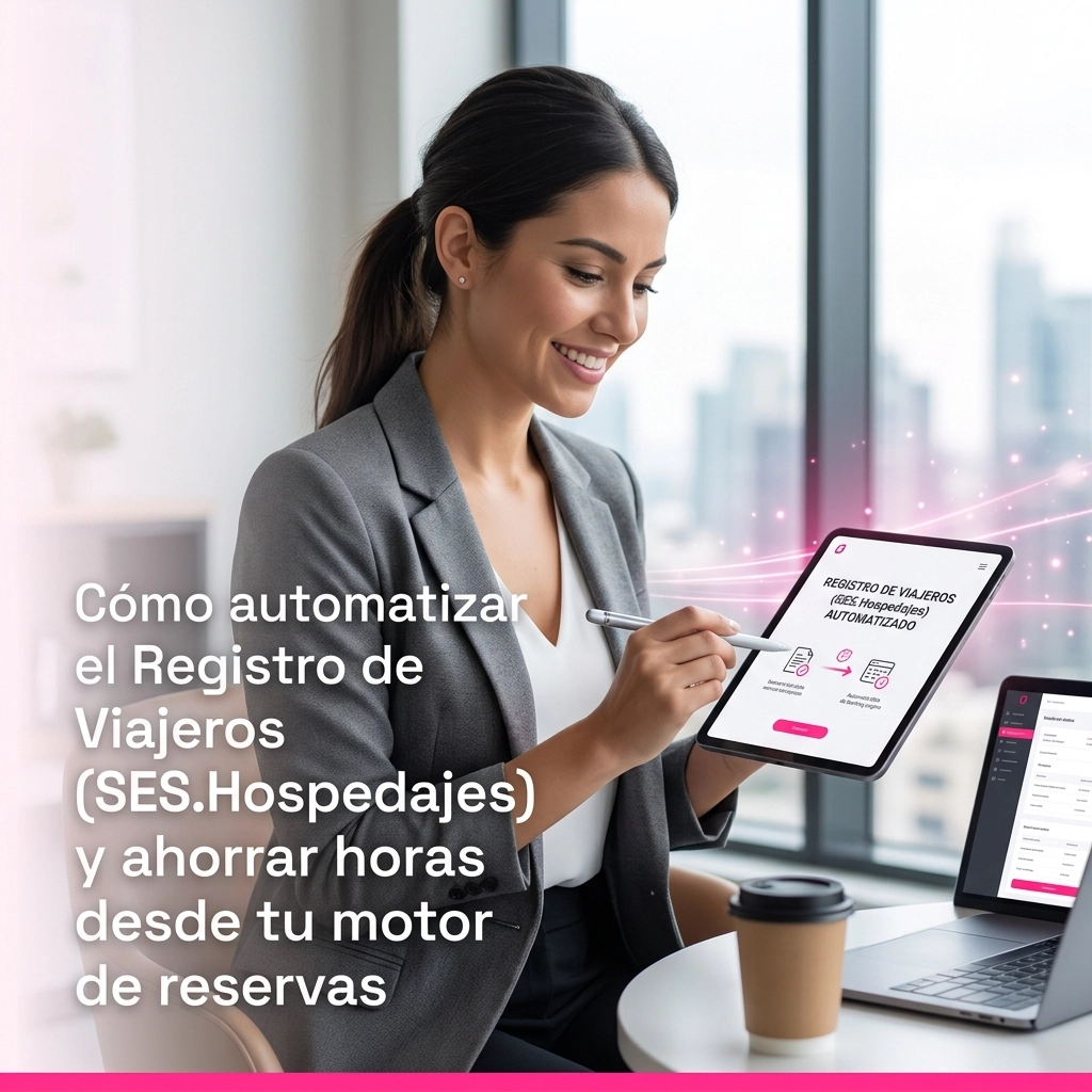 Cómo automatizar el Registro de Viajeros (SES.Hospedajes) y ahorrar horas desde tu motor de reservas
