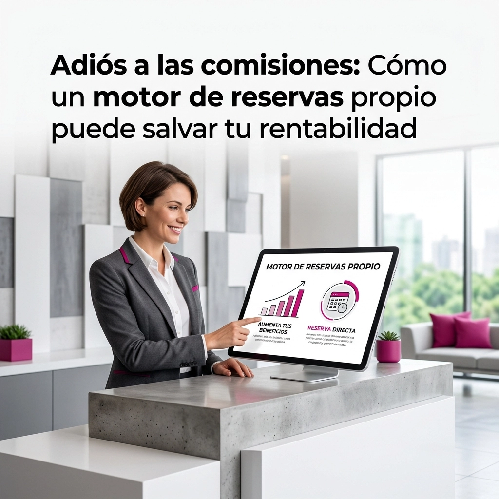 Adiós a las comisiones: Cómo un motor de reservas propio puede salvar tu rentabilidad