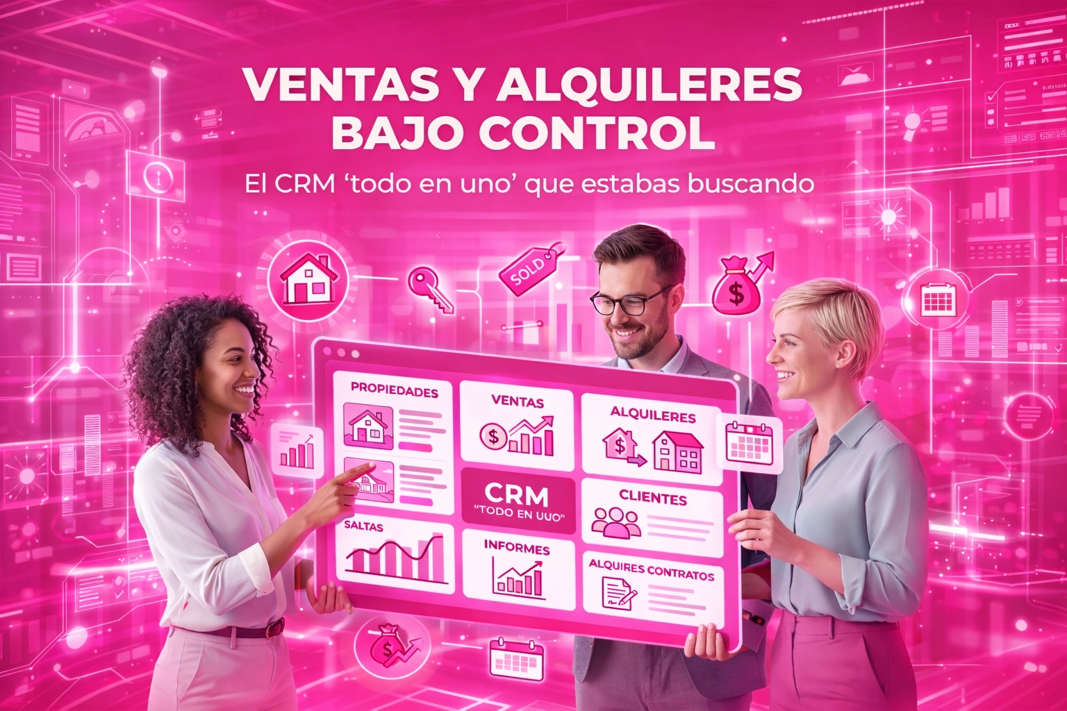 Ventas y alquileres bajo control: El CRM ‘todo en uno’ que estabas buscando