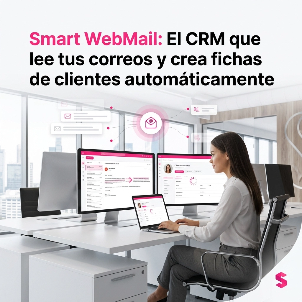 Smart WebMail: El CRM que lee tus correos y crea fichas de clientes automáticamente