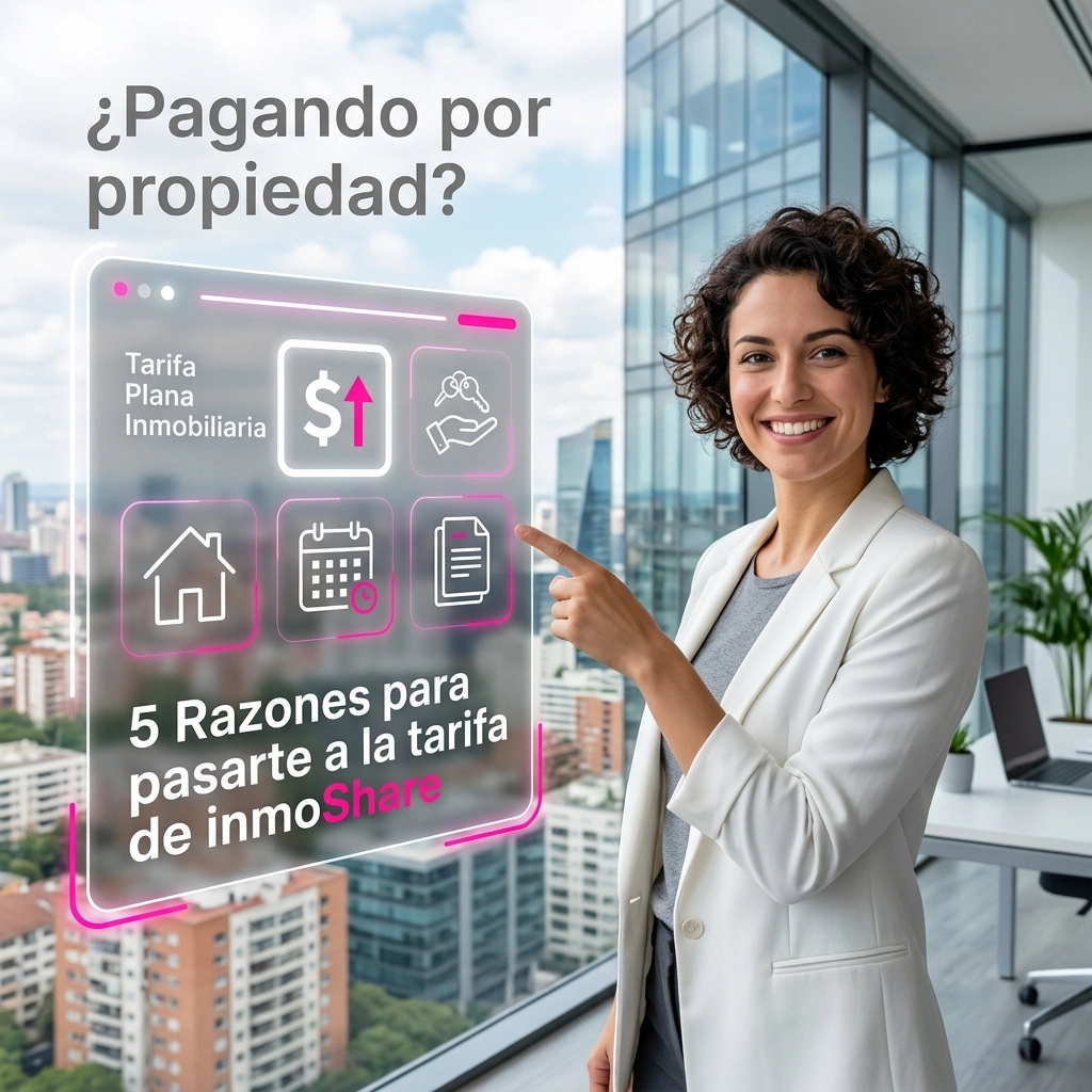 ¿Pagando por propiedad? 5 razones para pasarte a la tarifa plana de inmoShare