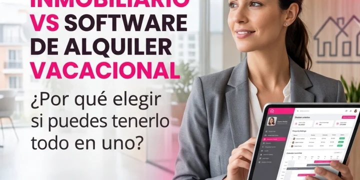 CRM inmobiliario vs software de alquiler vacacional: ¿Por qué elegir si puedes tenerlo todo en uno?