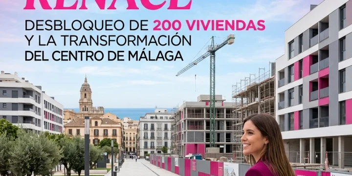 El Perchel renace: Desbloqueo de 200 viviendas y la transformación del centro de Málaga