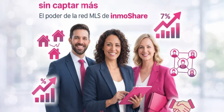 Cómo escalar tu inmobiliaria sin captar más: El poder de la red MLS de inmoShare