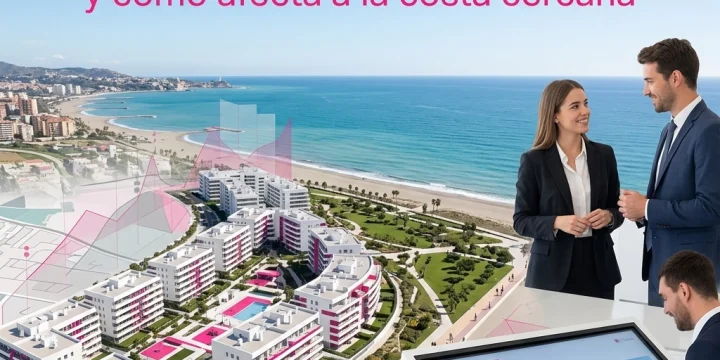 La Nueva Milla de Oro de Málaga: 500 viviendas de lujo en La Térmica y cómo afecta a la costa cercana