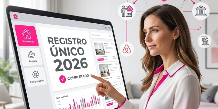 Cómo evitar que Airbnb y Booking borren tus anuncios: Guía del Registro Único en 2026