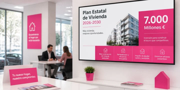 Plan Estatal de Vivienda 2026-2030: Todo lo que las agencias deben saber sobre los 7.000 millones en ayudas