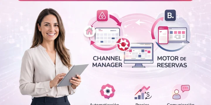 Channel Manager y Motor de Reservas: Cómo automatizar tu alquiler vacacional al 100%