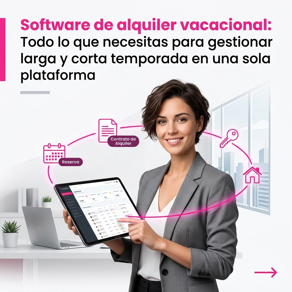 Software de alquiler vacacional: Todo lo que necesitas para gestionar larga y corta temporada en una sola plataforma