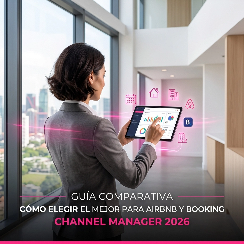 Cómo elegir el mejor Channel Manager para Airbnb y Booking: Guía comparativa 2026