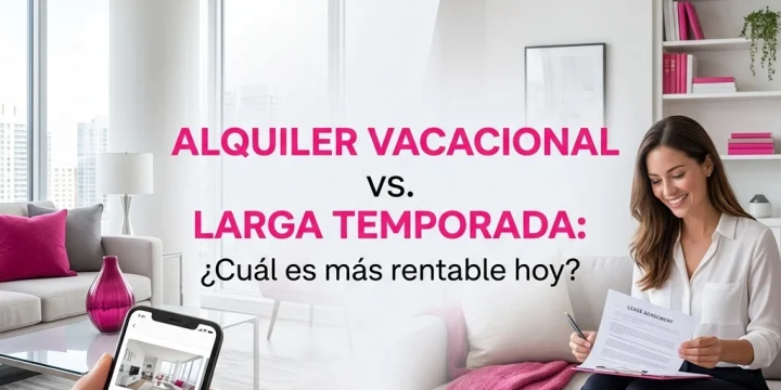 Alquiler Vacacional vs. Larga Temporada: ¿Cuál es más rentable hoy?