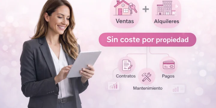 Vender y alquilar sin volverse loco: La ventaja del software todo-en-uno