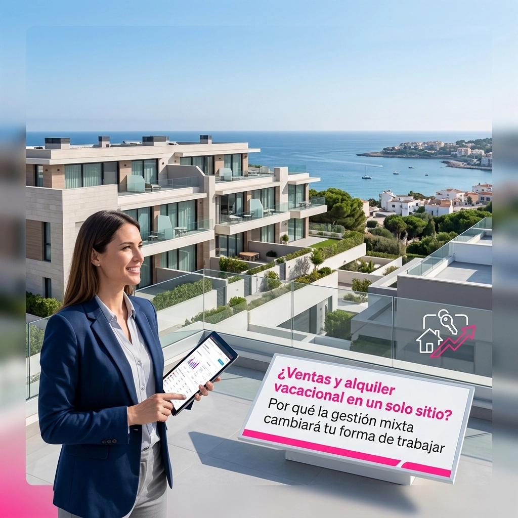 ¿Ventas y alquiler vacacional en un solo sitio? Por qué la gestión mixta cambiará tu forma de trabajar