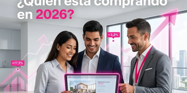 Hipotecas al alza y ventas moderadas: ¿Quién está comprando en 2026?
