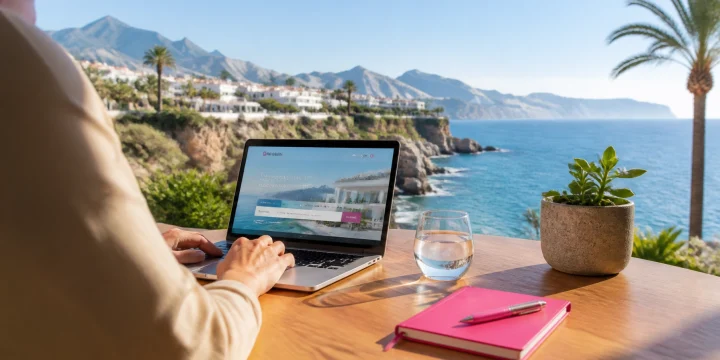 Nómadas digitales en Nerja: El alquiler de temporada transforma el mercado de la Axarquía