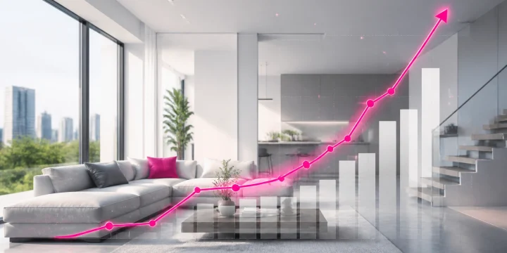 La vivienda sube un 15,2% interanual y marca el mayor incremento en 20 años