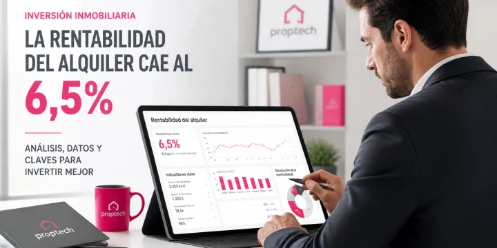 La rentabilidad de comprar para alquilar cae al 6,5%: ¿sigue mereciendo la pena invertir?