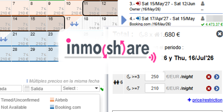 Channel Manager para alquiler vacacional: sincroniza Airbnb y Booking sin overbooking